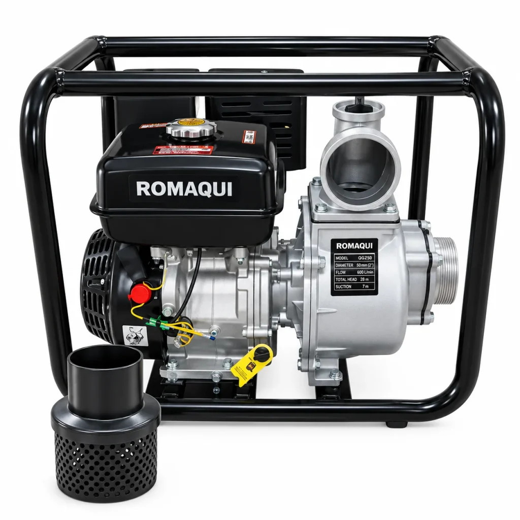 Motobomba Romaqui RQH40 de 4 pulgadas