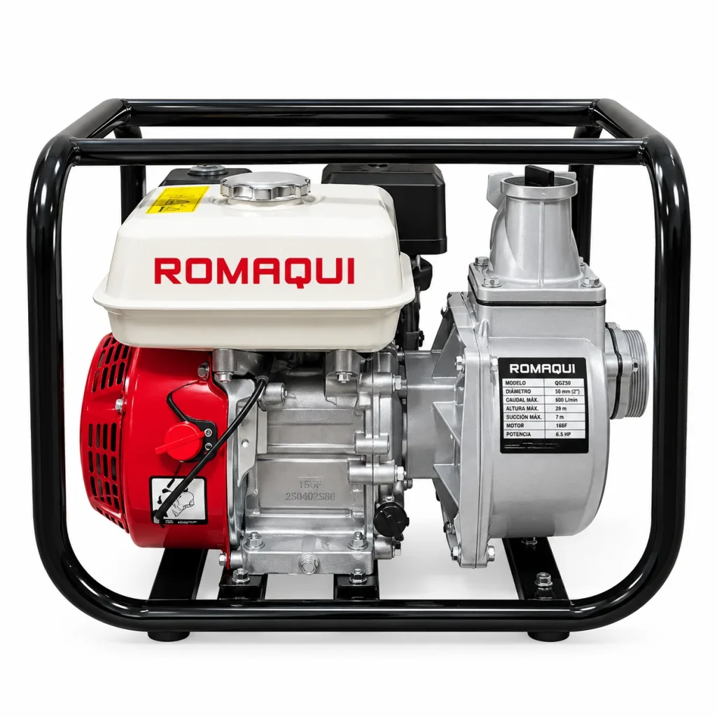 Motobomba Romaqui RQS20 de 2 pulgadas